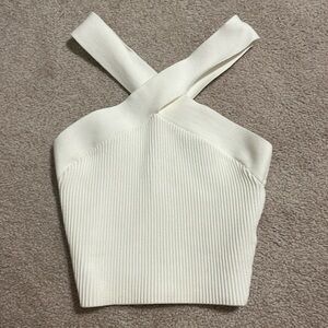 aritzia cross over neck tank